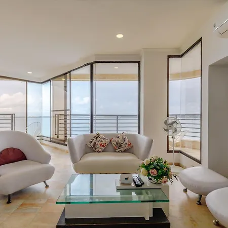 Apartamento Oceanfront Sky Penthouse Cartagena